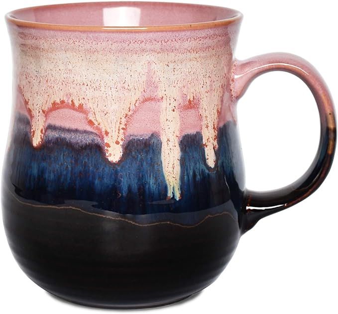 Bosmarlin Large Ceramic Coffee Mug, Big Tea Cup for Office and Home, 21 Oz, Dishwasher and Microw... | Amazon (US)