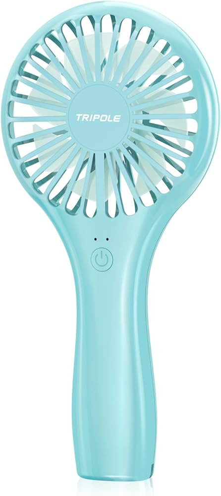 TriPole Mini Handheld Fan Battery Operated Small Personal Portable Fans Speed Adjustable USB Rech... | Amazon (US)
