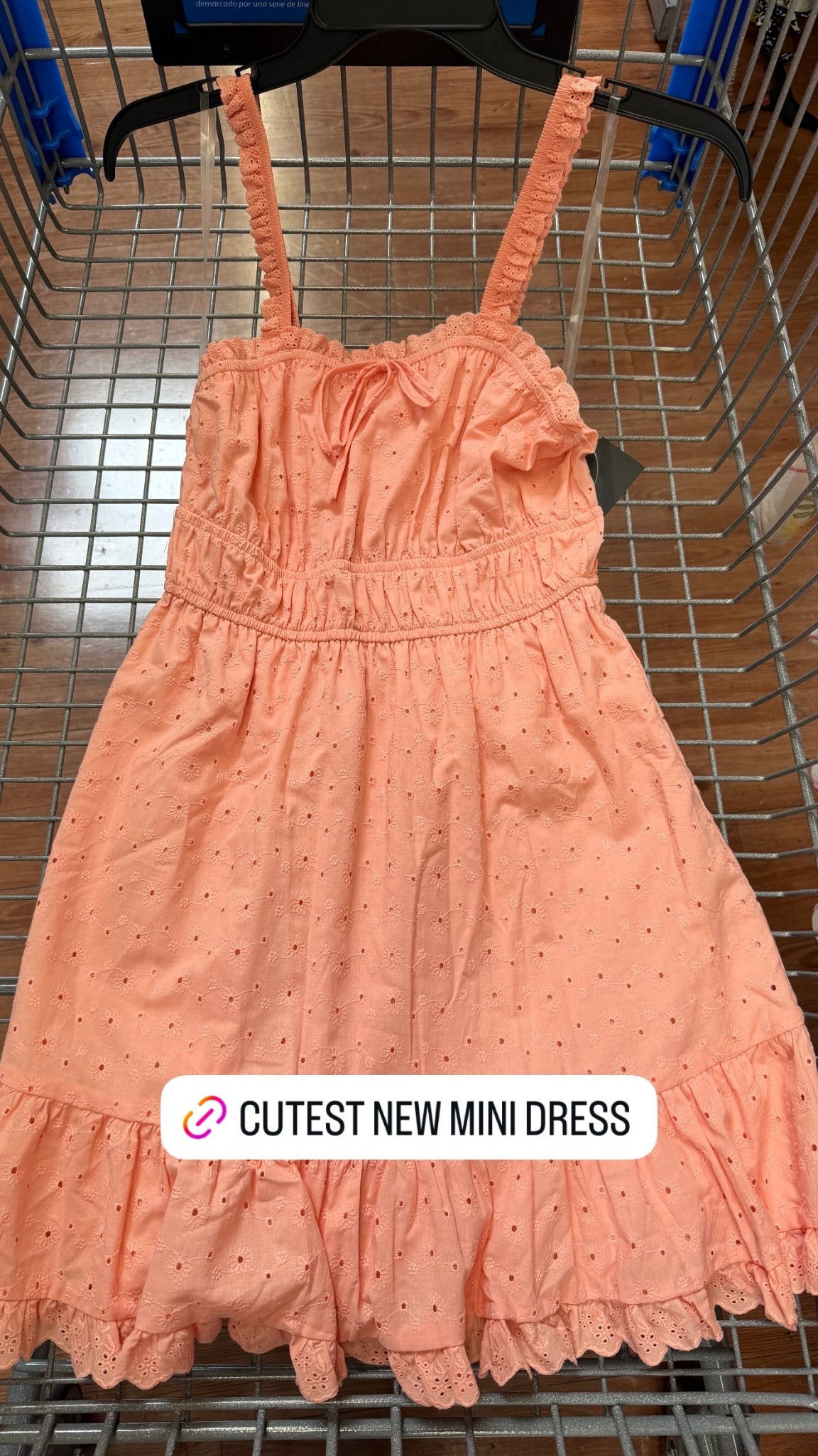 Cutest new v eyelet mini dress!!

#LTKSeasonal #LTKMidsize