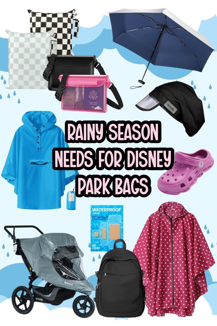 🌧️Rain, rain, go away! Don’t let bad weather ruin your Disney Day! ✨

The best way to face the rainy season at Disney World is to come prepared. Well Hello Magic’s got you covered with these must haves to add to your Disney Park Bags! 👜☔️

#LTKTravel #LTKFamily #LTKSeasonal