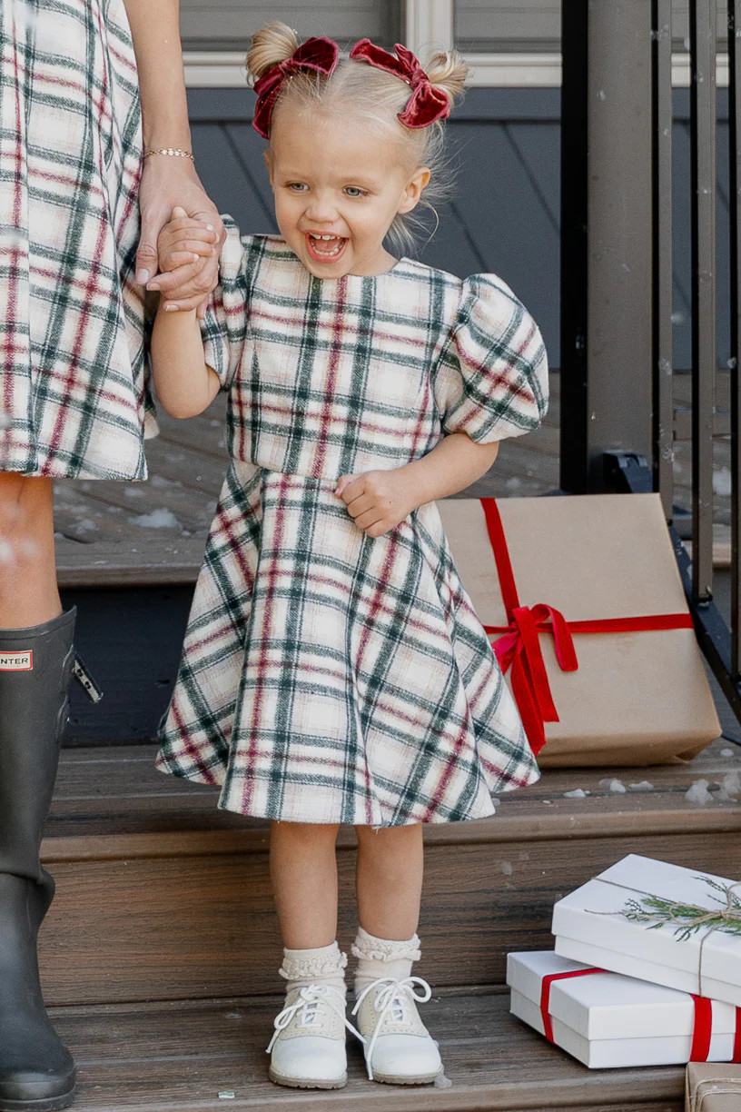 Mini Molly Plaid Flare Dress | Ivy City Co