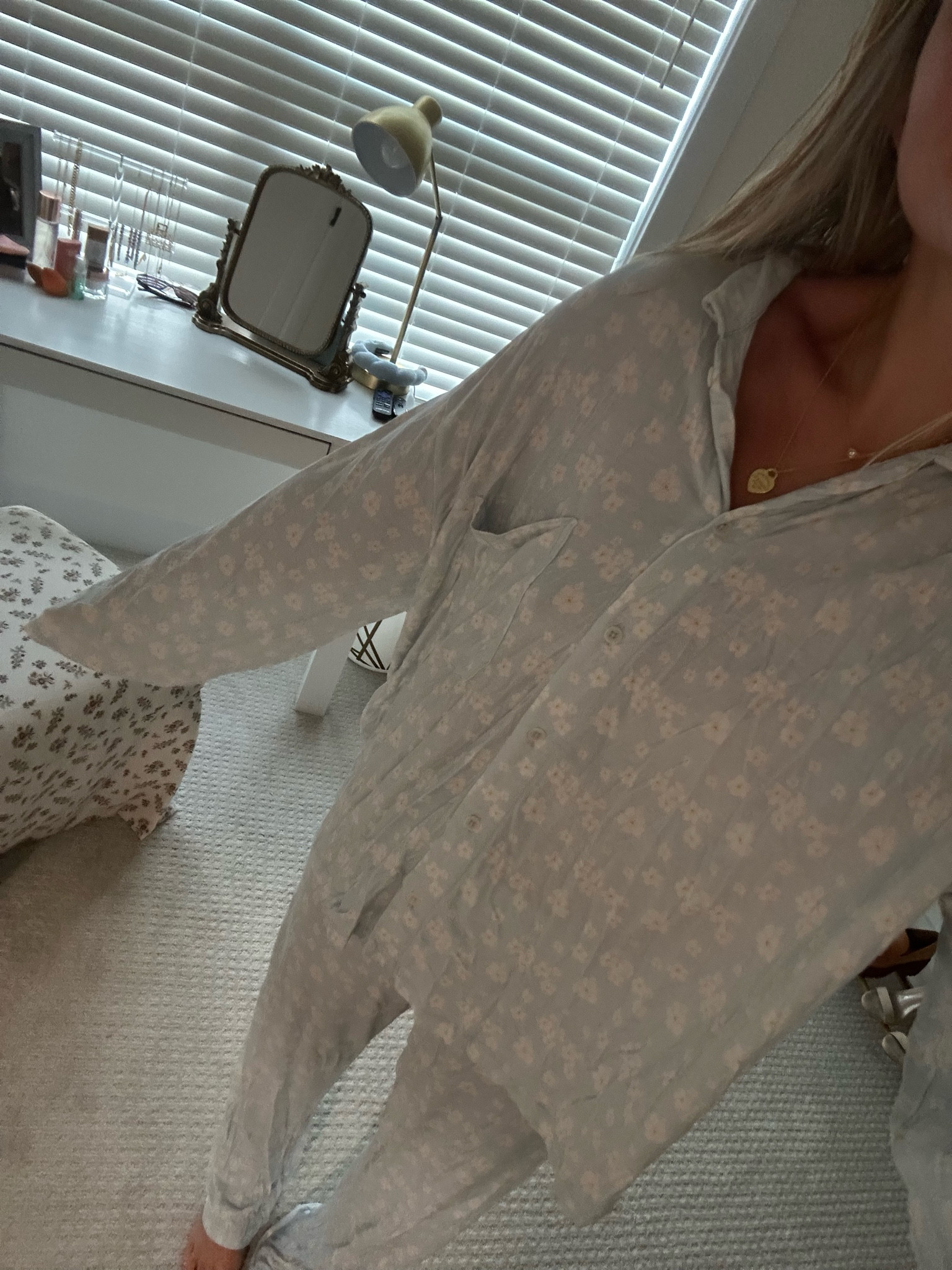 actual pajamas are djerf avenue but linked similar!