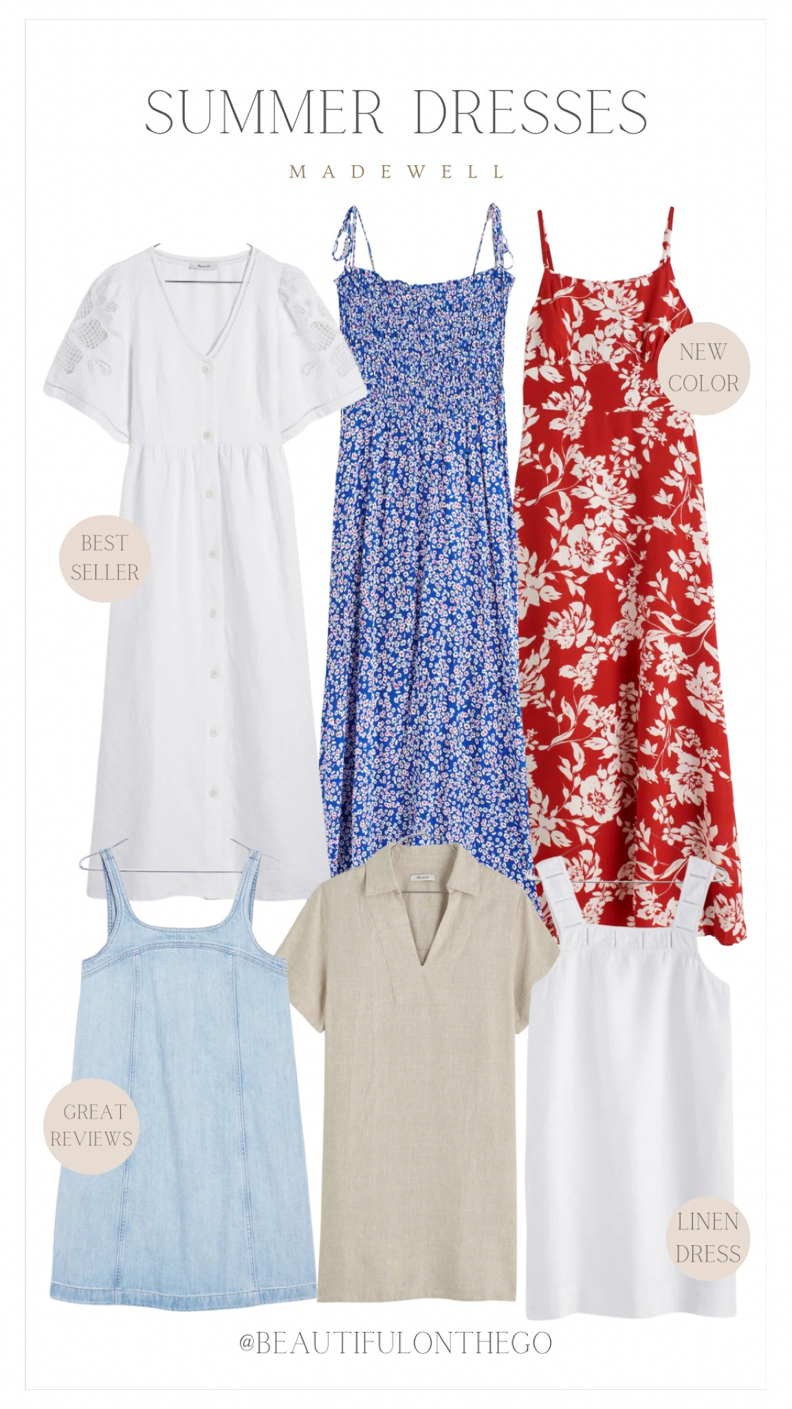 Summer Dresses from Madewell!
#Madewell
#Summerdresses
#summeroutfit
#Madewelldress
#Linendress

#LTKStyleTip #LTKSaleAlert #LTKTravel