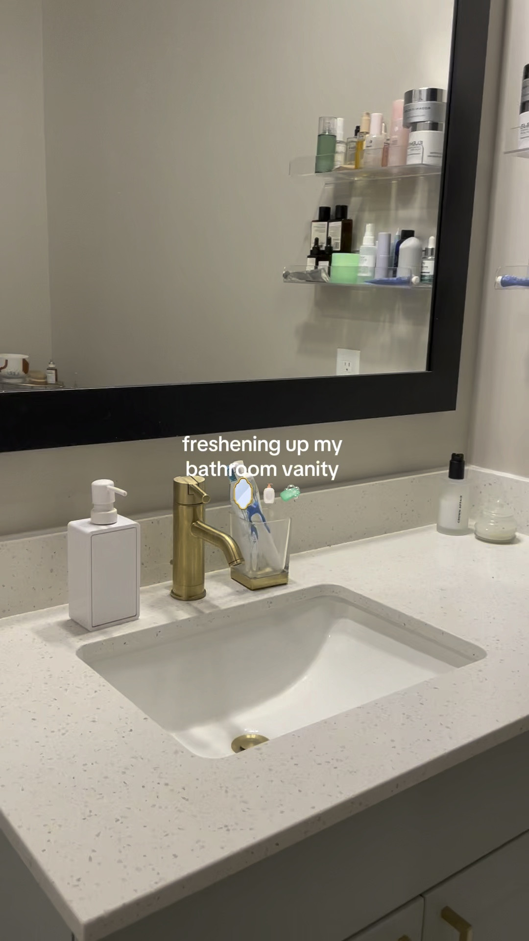 a fresh space all from target 🧼🪞