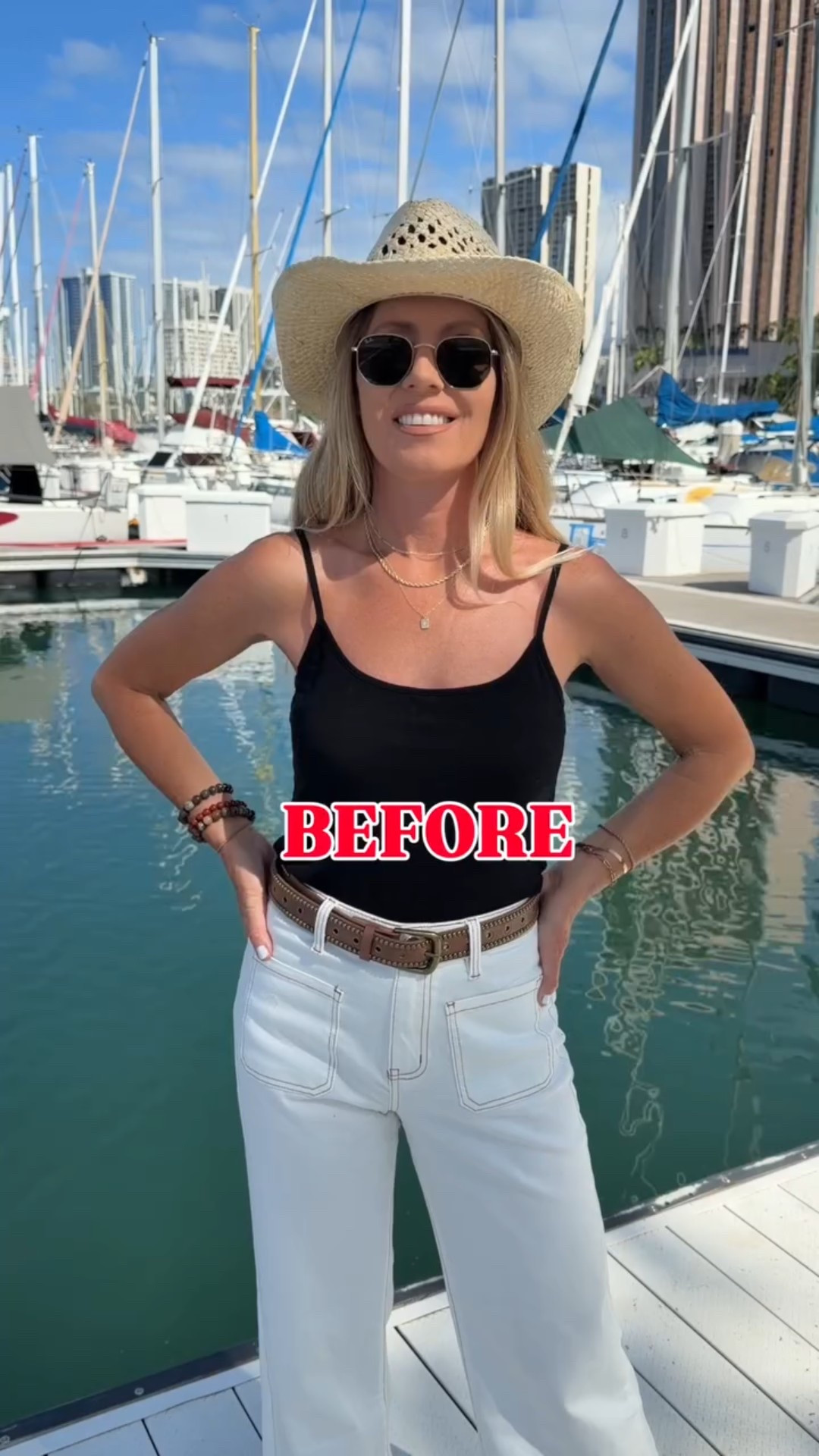 Would you make a halter top from a regular tank top ? YES or NO ?

👖 Use MONICABLONDEBEACHSC15 for 15% off on Salty Crush 

#fashionhacks #tanktophack #diyfashion