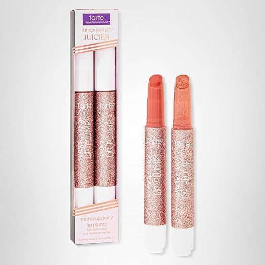 tarte maracuja juicy lip plump – Hydrating & Volumizing Lip Plumper Gloss Balm with Nourishing ... | Amazon (US)