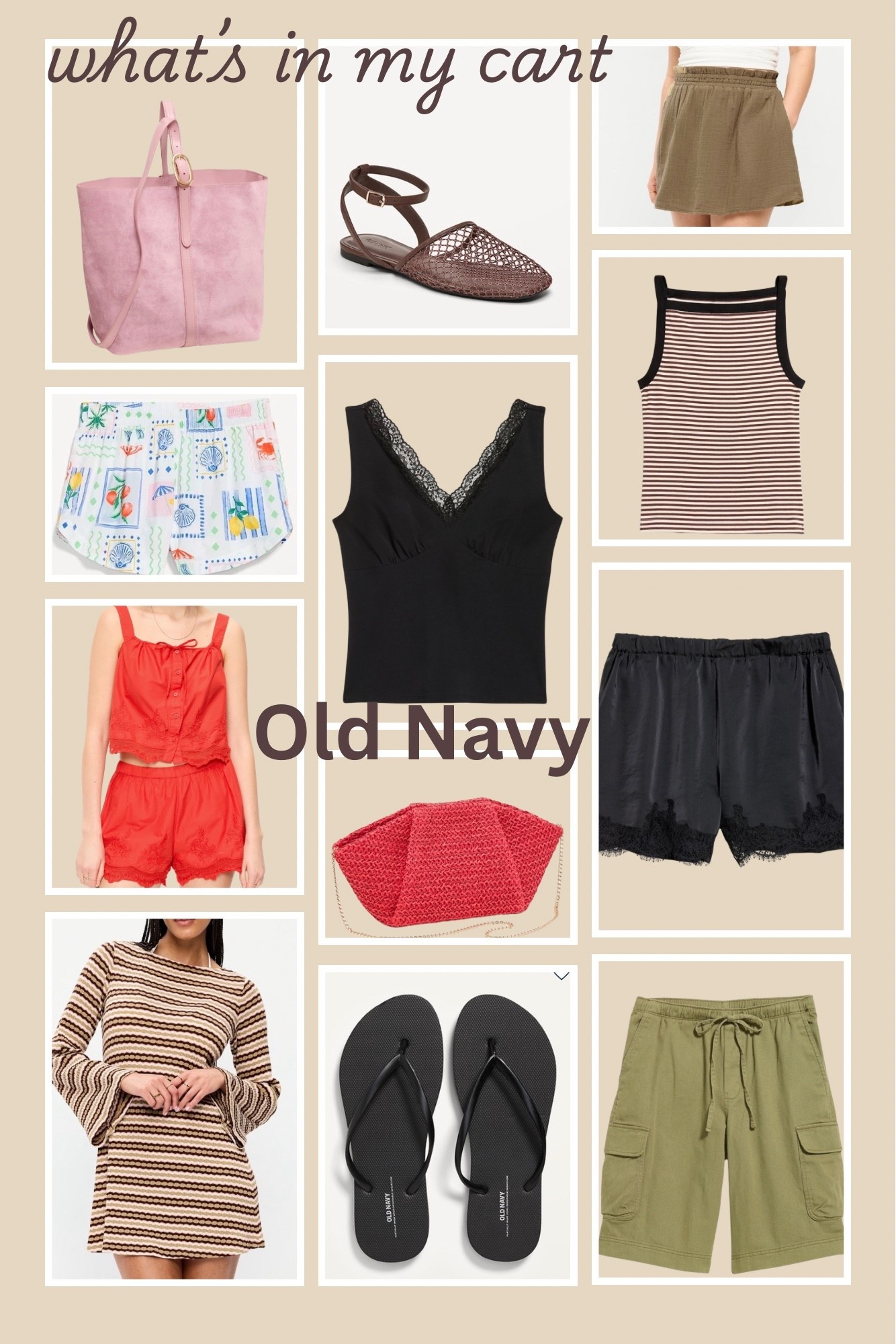 What’s in my cart at Old Navy! Been eyeing some of these and others are new arrivals!

#LTKSaleAlert #LTKMidsize #LTKOver40
