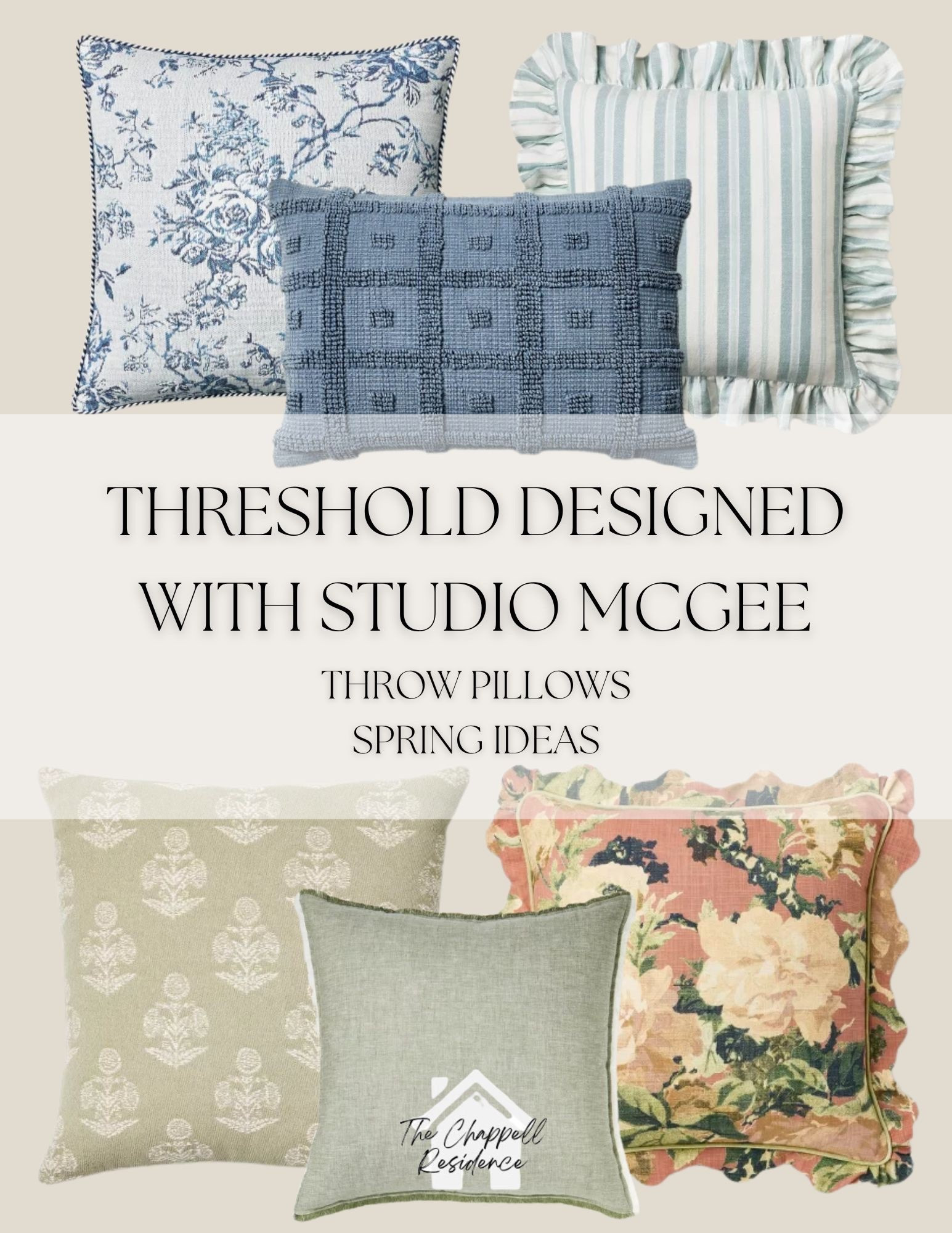 Threshold Studio McGee Throw Pillows Spring Ideas

#LTKU #LTKHome #LTKSeasonal