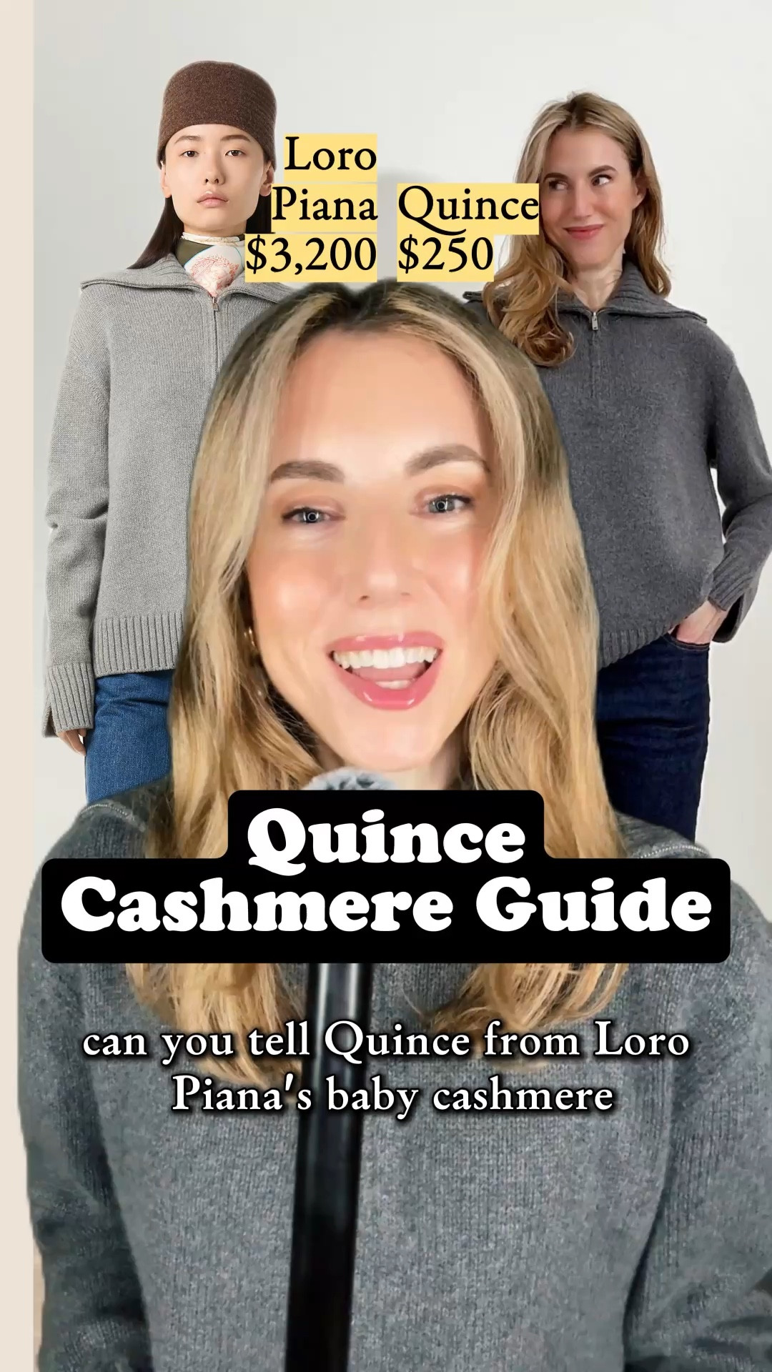 Not all Quince cashmere is created equal. The baby cashmere ($250) falls short of luxury standards with short fibers that create surface fuzz and stiff drape. The $50 crewneck has inconsistent quality and runs short. The sweet spot: Mid-range pieces with current silhouettes and 5+ years of wear: Oversized Crewneck ($120) - The quiet luxury uniform, competes with Jenni Kayne's $495 version with smoother surface Fisherman Turtleneck ($120) - Chunky look, polished feel, perfect for layering (I sized down to XS) Structured Cardigan ($160) - Double-faced knit creates sculptural shape without sacrificing smoothness Fisherman Quarter Zip ($120) - For the Chanel formula: wear over a white tee and a pearl necklace These pieces give you Grade-A Mongolian cashmere (34-36mm fiber length, 7-12 gauge construction) at prices that make sense. With proper care, they'll last years while maintaining that refined look. quince cashmere review, best quince sweaters, cashmere quality guide, loro piana alternative, jenni kayne dupe, affordable cashmere, Grade-A Mongolian cashmere, oversized cashmere sweater, cashmere cardigan, winter knitwear

#LTKootd