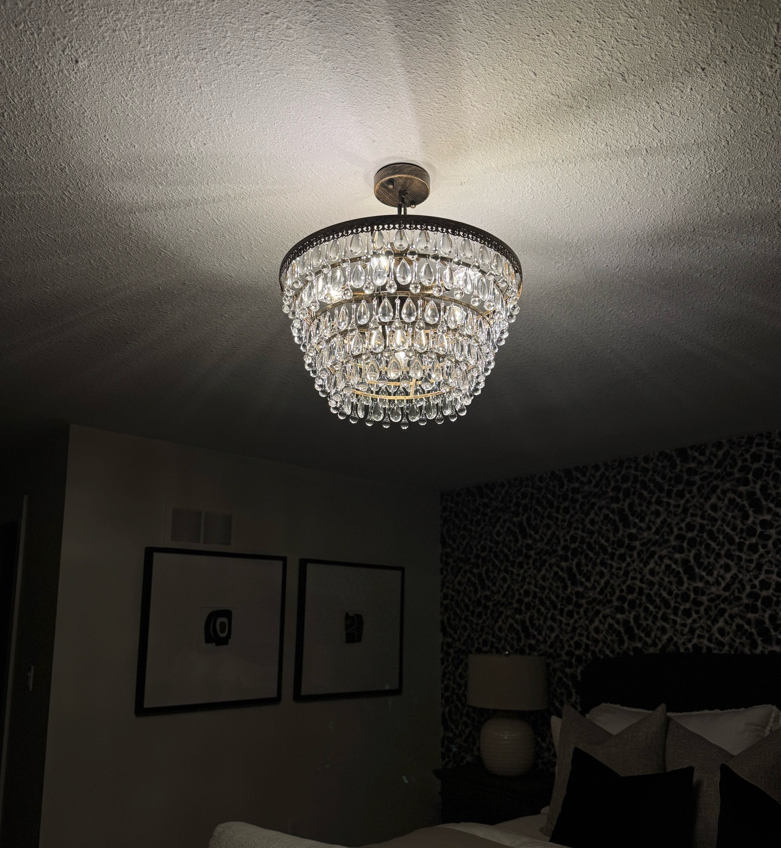 New master bedroom light is installed.  Beautiful and glamorouss

#LTKStyleTip #LTKSaleAlert #LTKHome