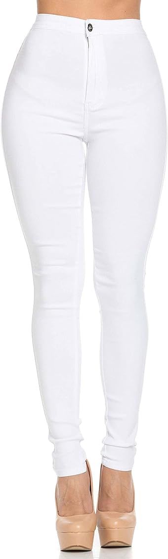 SOHO GLAM Super High Waisted Stretchy Skinny Jeans for Women (S-3XL) | Amazon (US)