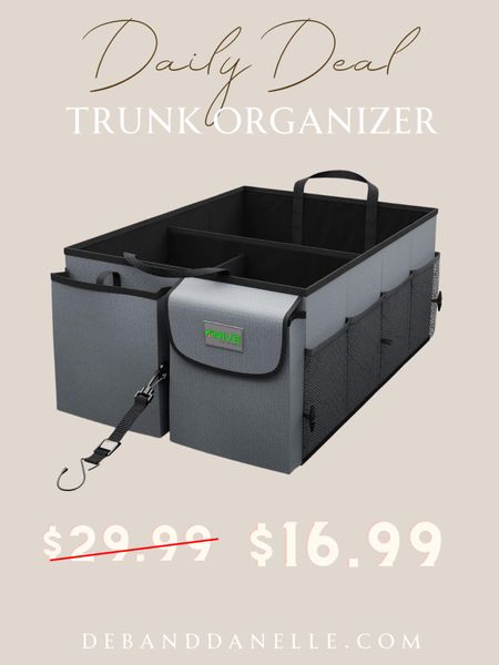 Get your vehicle organized for the new year with this great deal from Amazon on a trunk organizer. If you have a truck, this also works great on the floor of the second row. 

#LTKsalealert #LTKSeasonal #LTKtravel
