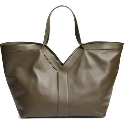Saint Laurent Y Leather Tote in Light Musk at Nordstrom | Nordstrom