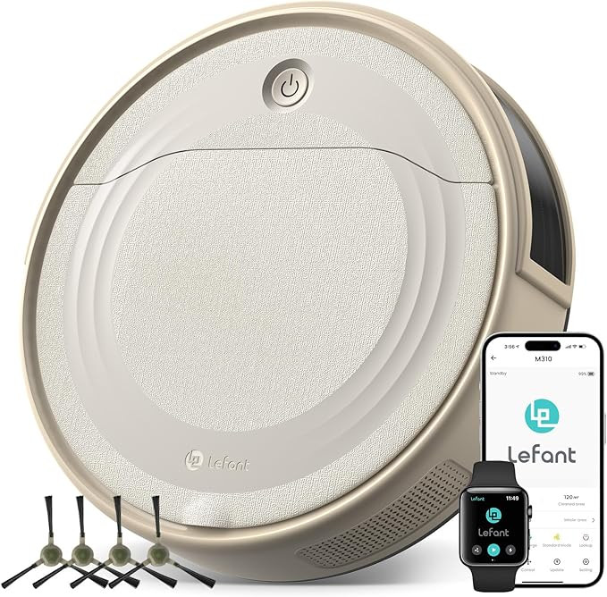 Lefant M310 Robot Vacuum Cleaner-4500Pa Suction, PreciSense Obstacle Avoidance, Brushless Motor, ... | Amazon (US)