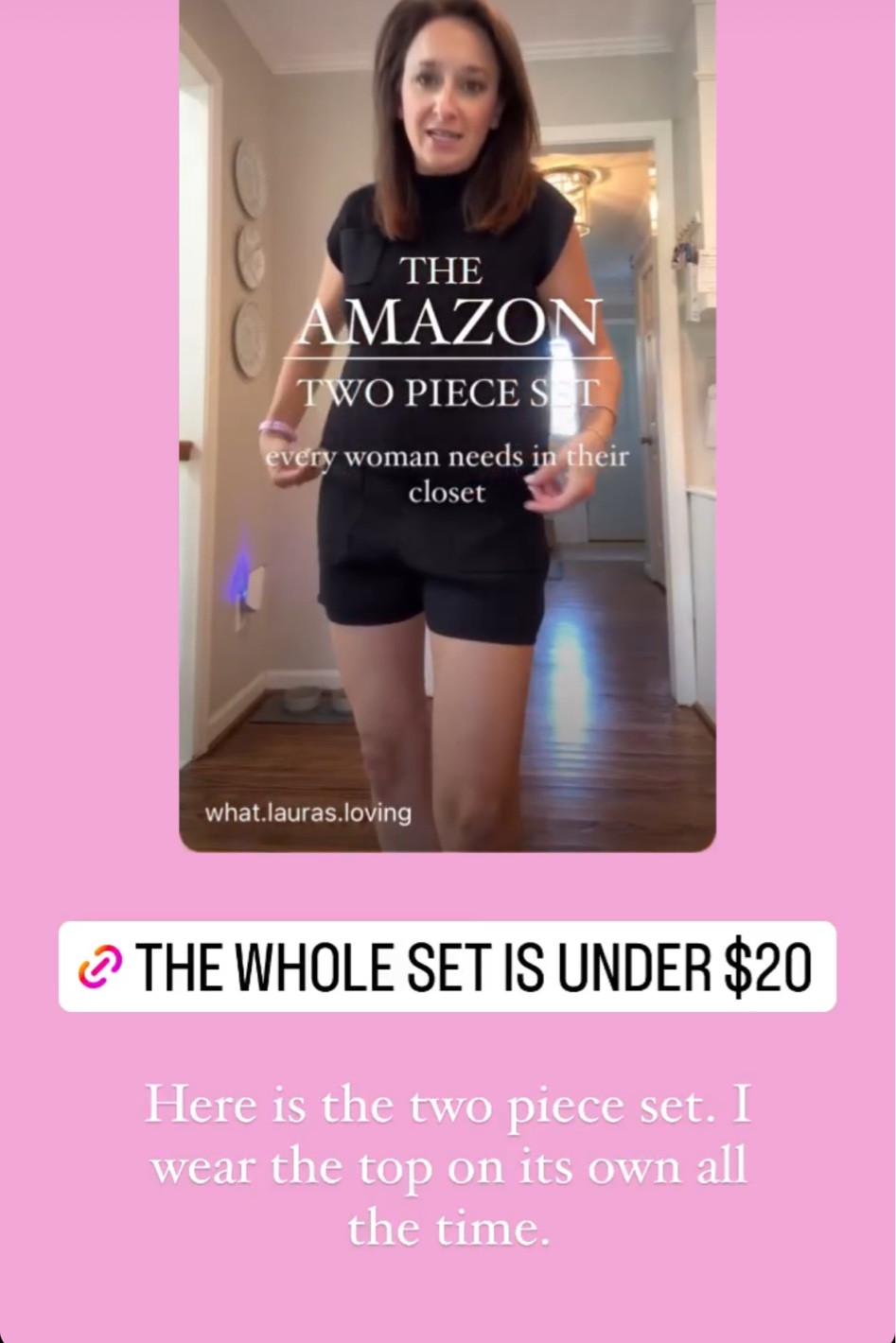 A great 2-piece everyday set  