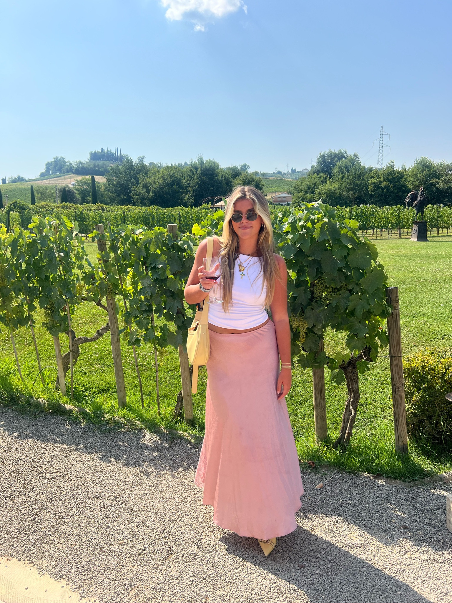 Florence winery outfit!