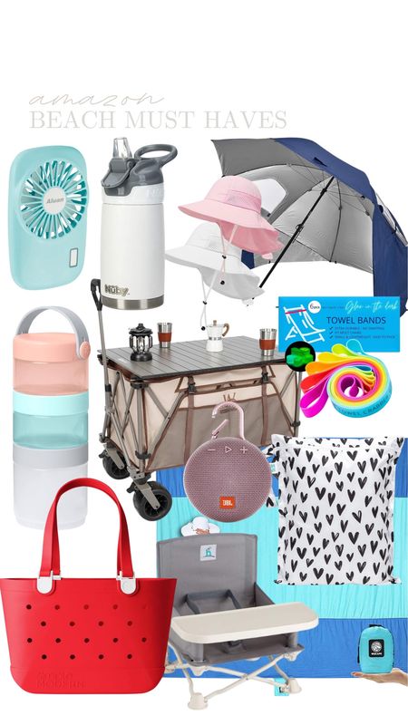 Amazon beach must haves!

Beach umbrella, wagon, snack containers, water bottle, portable fan, beach towel, beach chair, beach tote 

#LTKswim #LTKfamily #LTKSeasonal