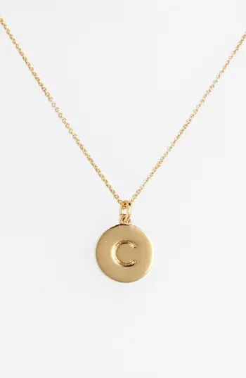 Women's Kate Spade New York 'One In A Million' Initial Pendant Necklace | Nordstrom