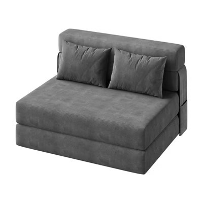 COZONY 4-in-1 Folding Sofa Bed & Sleeper Chair, 72"/76"L Convertible Loveseat, Tufted Floor Lounger | Target