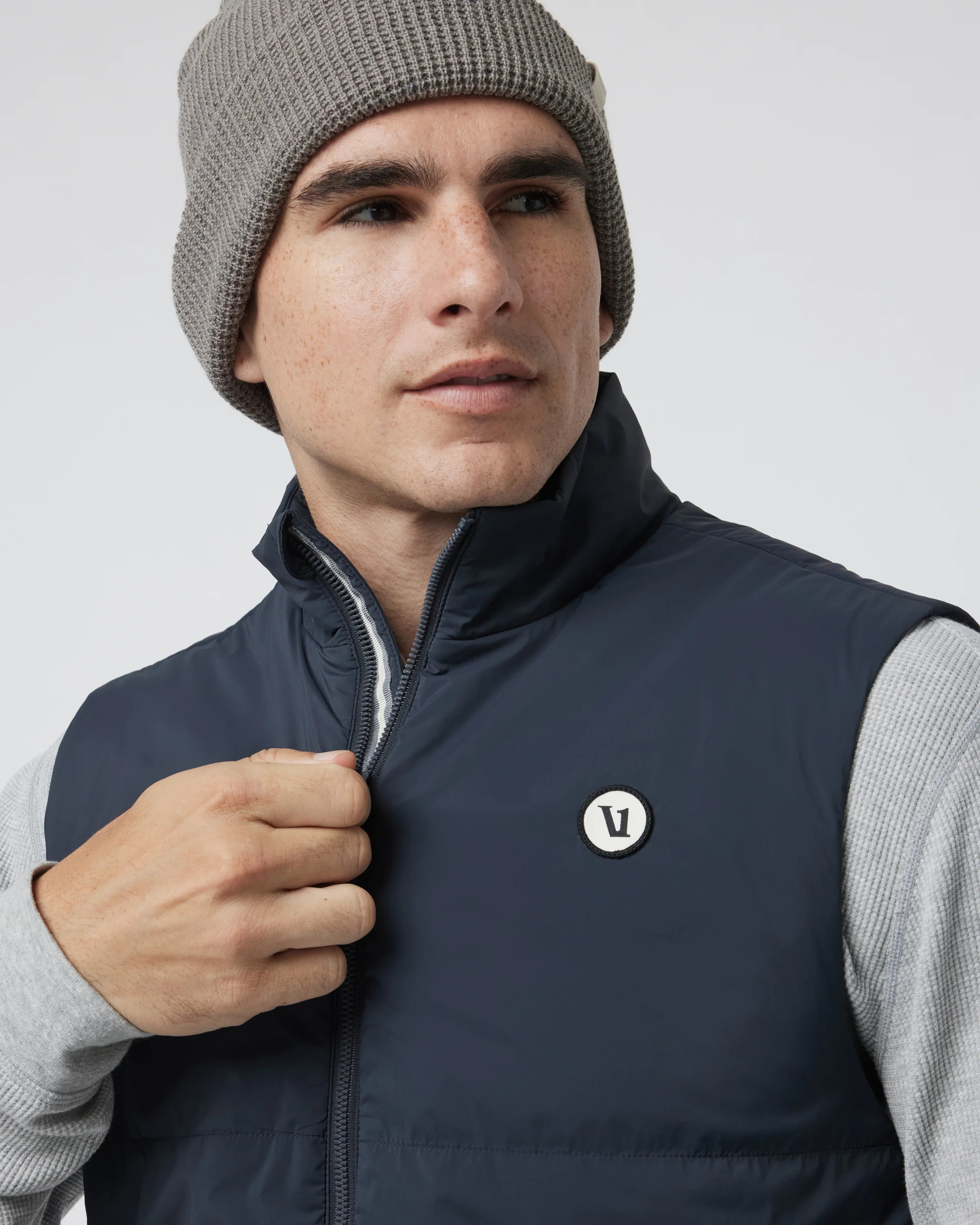 Echo Insulated Vest 2.0 | Men's Navy Vest | Vuori | Vuori Clothing (US & Canada)
