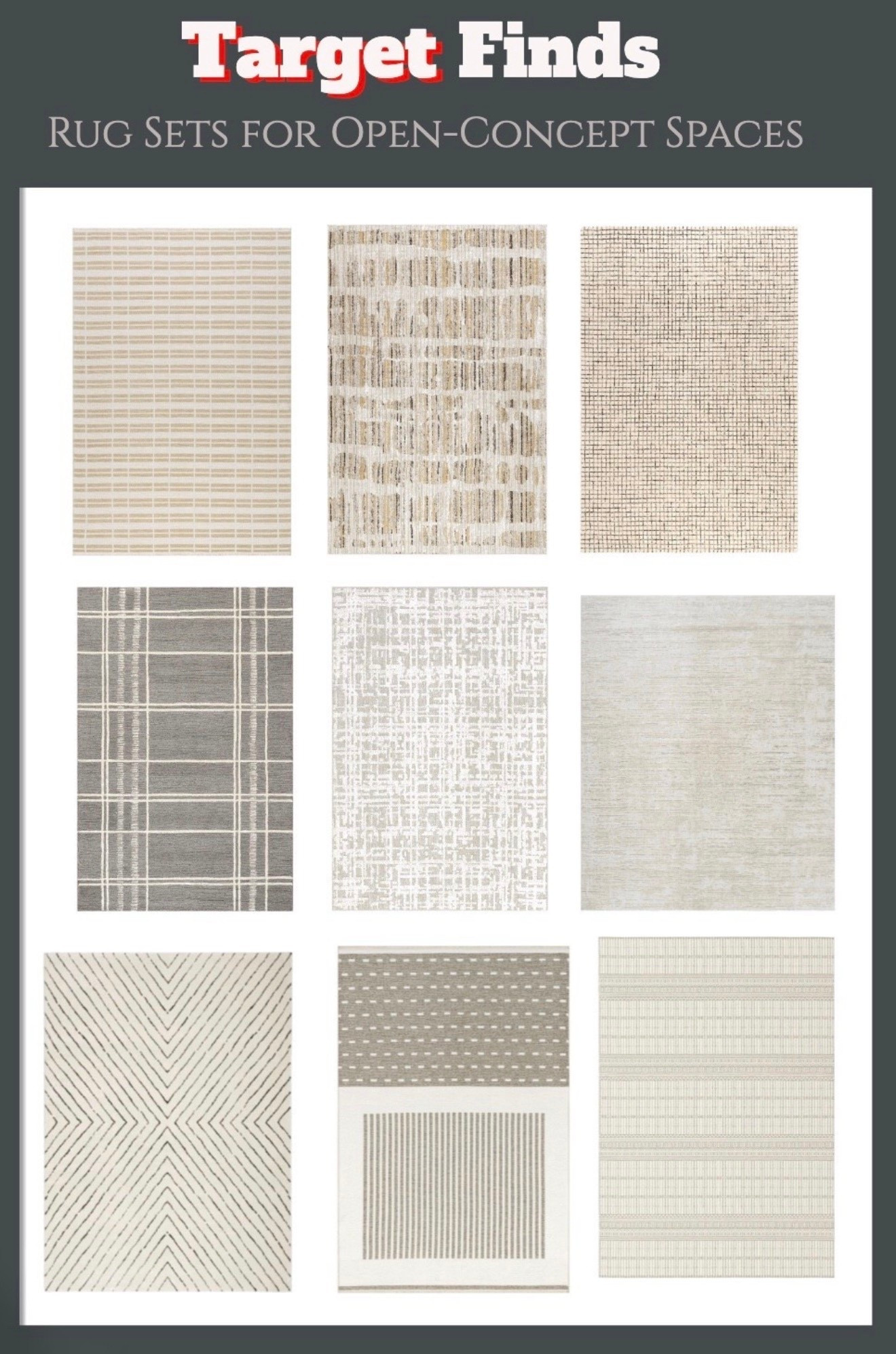 🎯If you’re struggling to match rugs in an open concept I’ve got you, I did it for you 🙌
Fun Target rug sets ❤️


#LTKdayinmylife #LTKHome #LTKmomlife

#LTKSaleAlert #LTKKids #LTKOver40