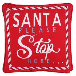Santa Please Stop Here Softline Pillow by Ashland® | Michaels Stores