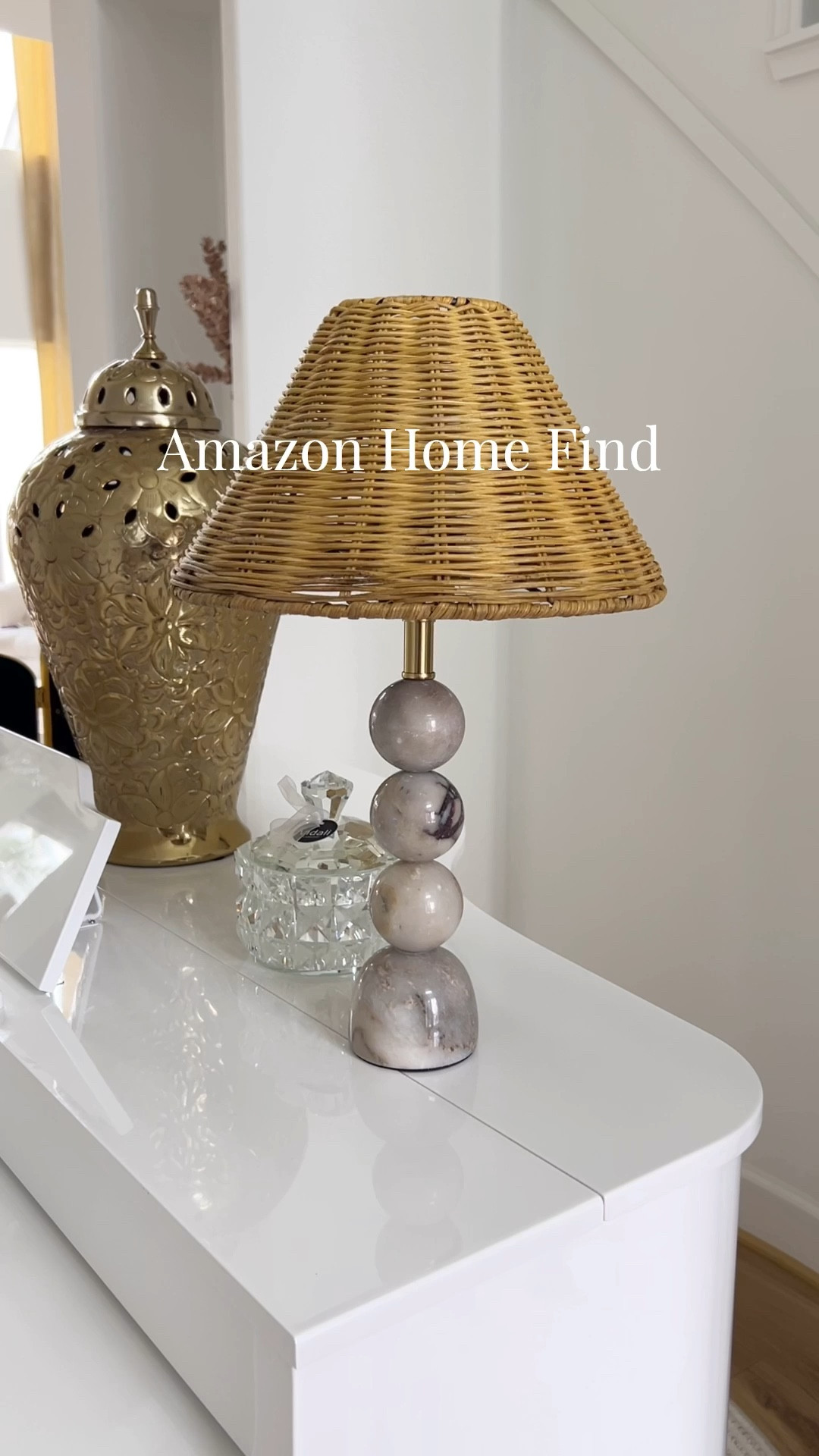 Amazon home find, marble lamp, marble base lamp , calacatta viola, home decor

#LTKHome