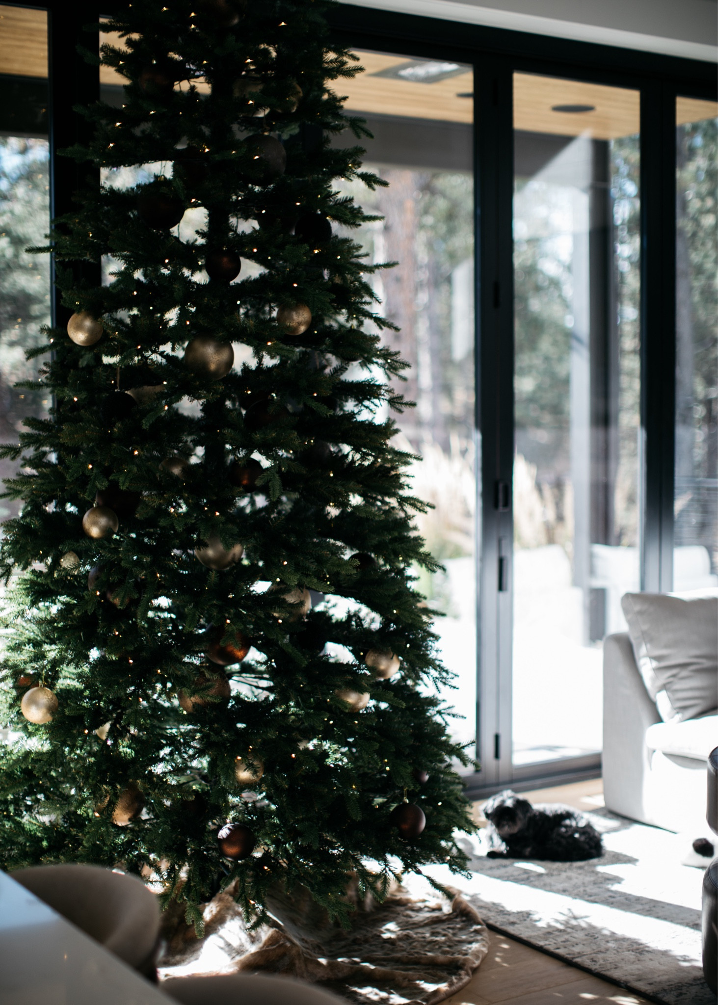 King of Christmas is my go-to for a high quality faux Christmas tree. This is a 12’ pre-lit and it’s really easy to assemble. I have a similar flocked tree for another room.

#LTKHoliday #LTKSeasonal #LTKHome