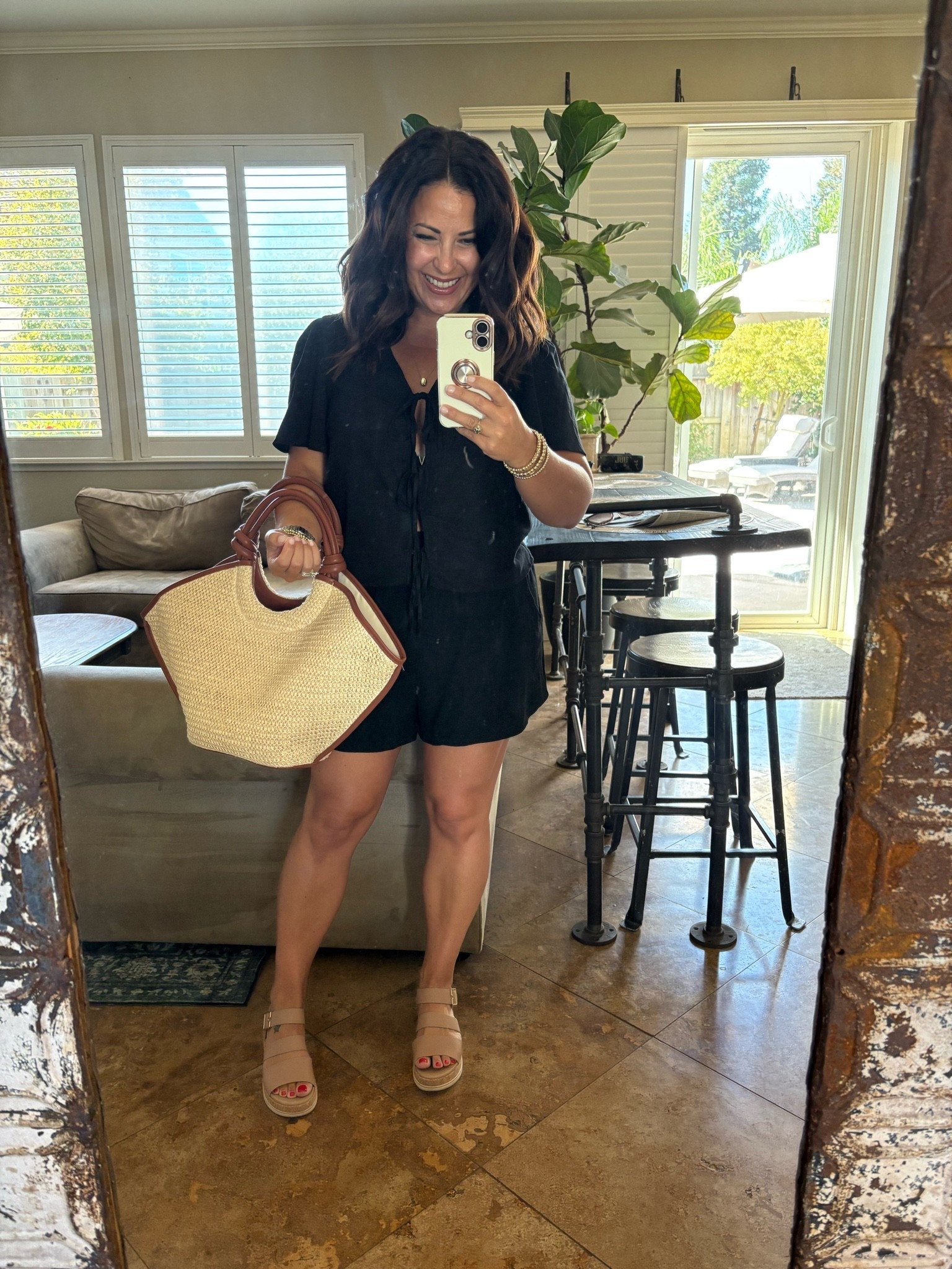 Girls’ night dinner outfit 🤎 This linen two-piece set is the easiest summer look—lightweight, comfortable, and effortlessly cute. Perfect for patio dinners, date nights & summer events! ✨

linen set, two-piece set, summer outfit, girls night outfit, dinner outfit, patio outfit, petite-friendly.

#LTKSeasonal #LTKOver40 #LTKootd