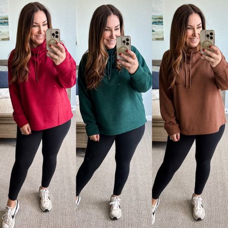 Old Navy Fleece Pullover 

Hoodie | leggings | Nike sneakers | Fall outfit | fall fashion | curve style | midsize fashion | size large | winter outfits 

#LTKstyletip #LTKcurves #LTKSeasonal