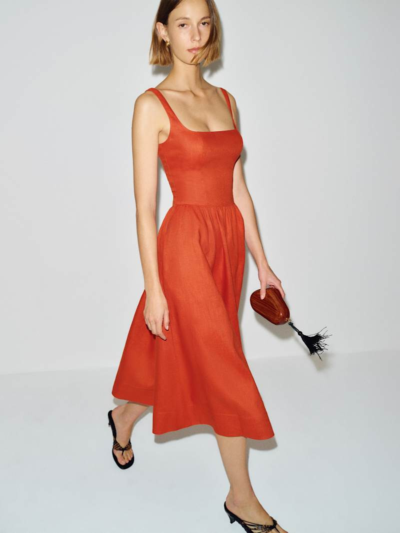 Janu Linen Dress | Reformation (Global)