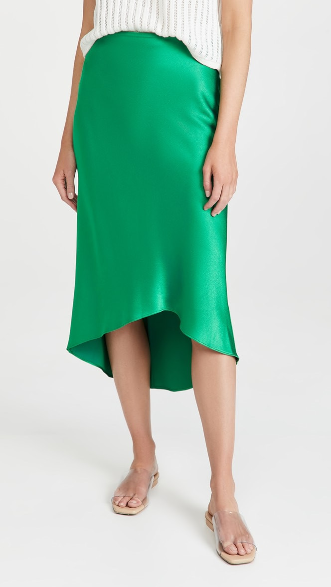Maeve High Low Slip Skirt | Shopbop