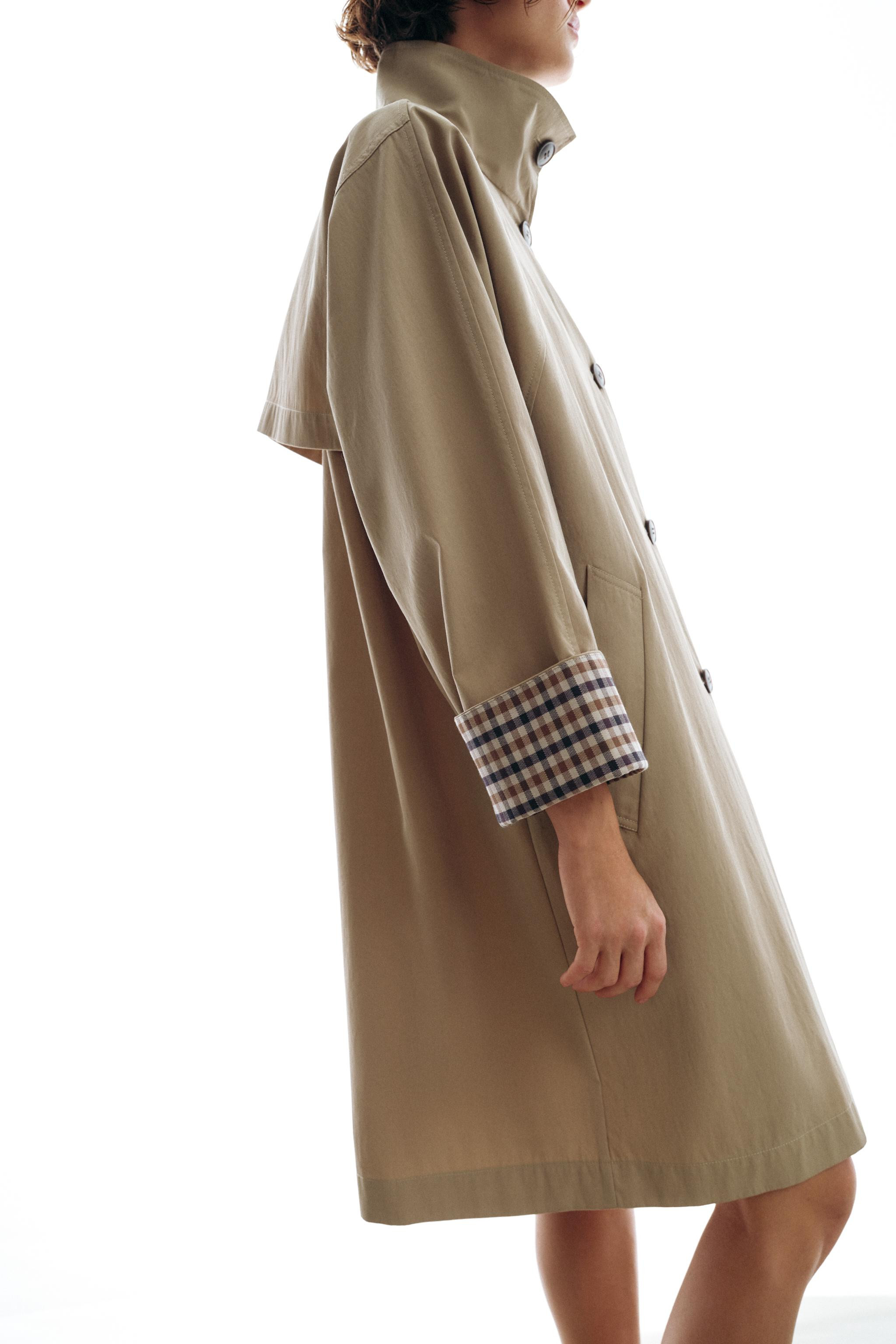 FAUX SUEDE COAT | Zara US