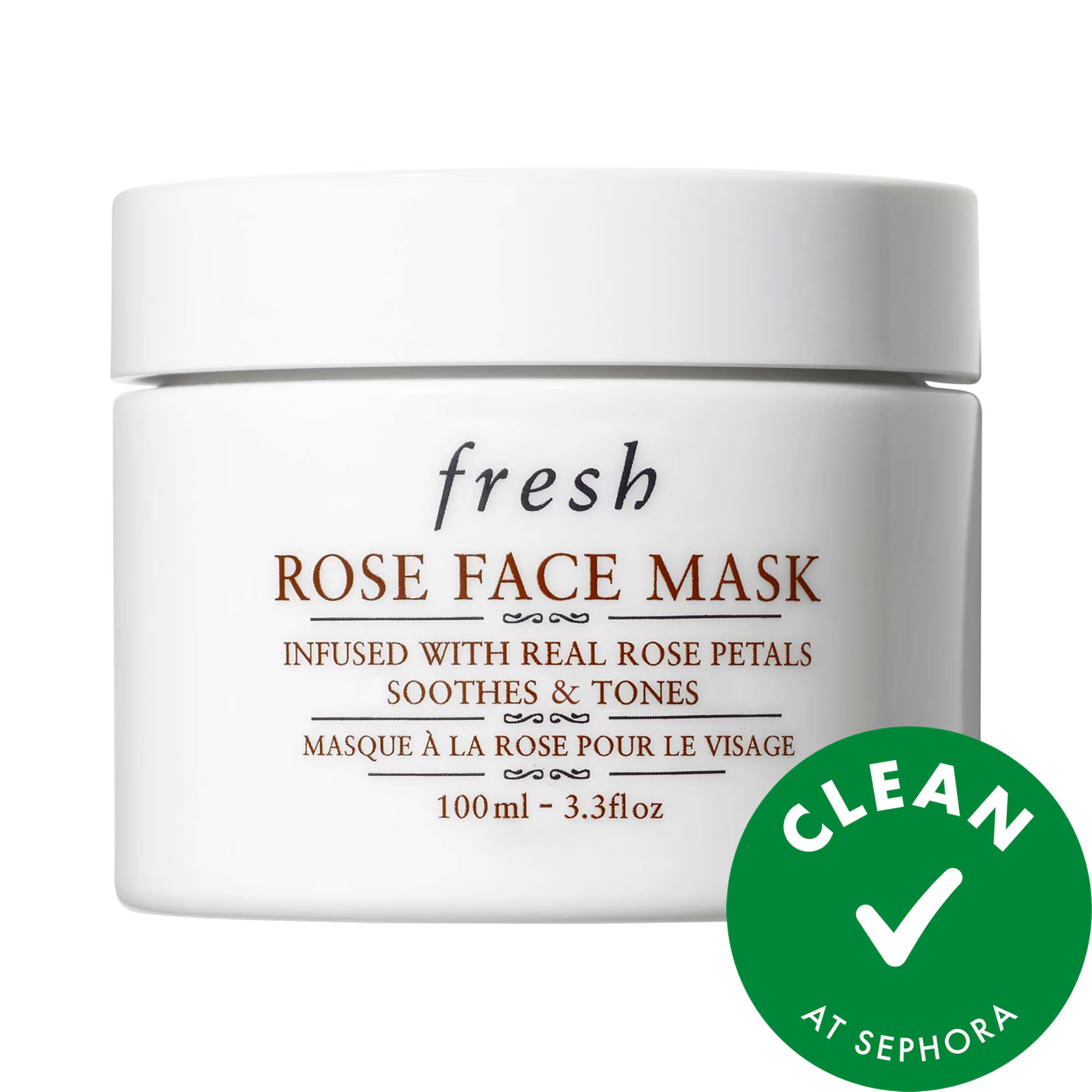 fresh Rose Face Mask 3.3 oz/ 100 mL | Sephora (US)