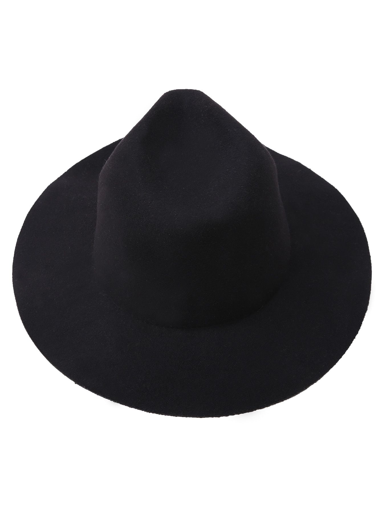 Black Simple Fedora Hat | SHEIN