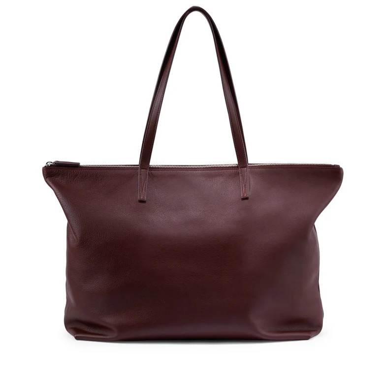 Aleena Soft Zippered Tote | Leatherology