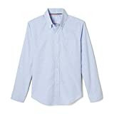 French Toast Boys Long Sleeve Oxford Shirt (Standard & Husky), Light Blue, 4 | Amazon (US)