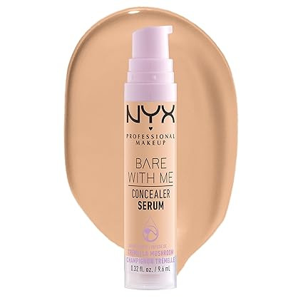 NYX PROFESSIONAL MAKEUP Bare With Me Concealer Serum, Concealer Makeup For Up To 24Hr Hydration -... | Amazon (US)