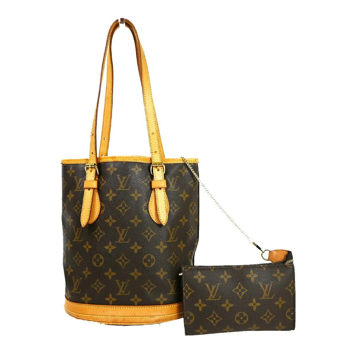 Louis Vuitton Bucket Pm Canvas Handbag (Pre-Owned) | Shop Simon