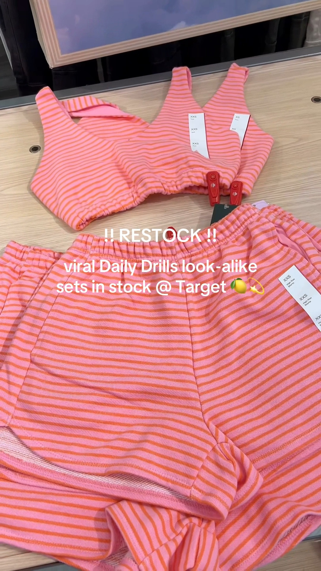 Daily Drills look-alike back in stock in store and online @ Target! Get yours here before they sell out AGAIN💫 #dailydrills #target

#LTKStyleTip #LTKActive #LTKFindsUnder50