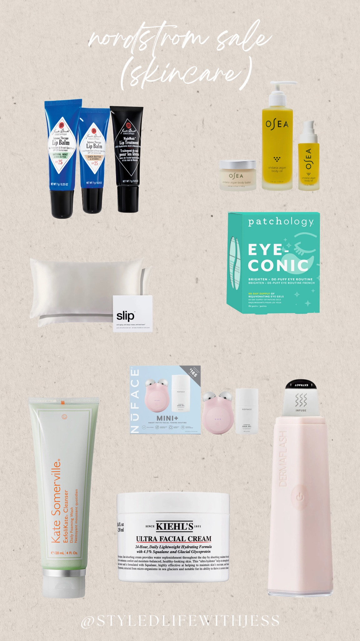 There are such great skincare products discounted in the Nsale this year. Sharing a few of my finds here.

Silk pillowcase, osea skincare, nsale, nsale finds, skincare, sale finds, summer sale, kiehls

#LTKSummerSales #LTKSeasonal #LTKxNSale