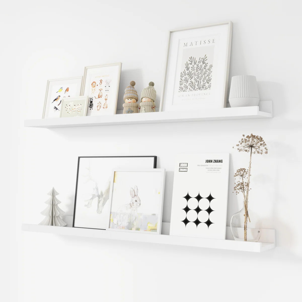 Darlicia 2 Piece Picture Ledge Wall Mounted Shelf | Wayfair North America