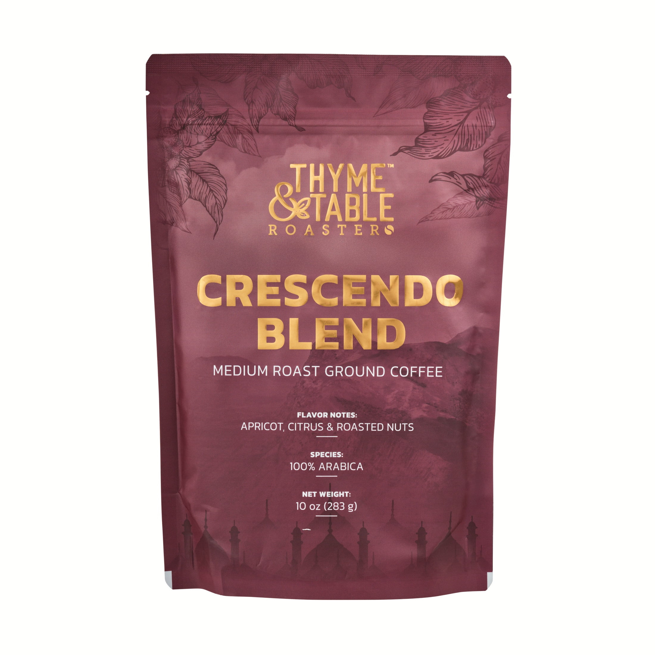 Thyme & Table Ground Coffee, Medium Roast, Crescendo Blend | Walmart (US)