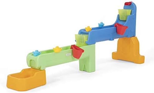 Simplay3 Rushing River Falls Multilevel & Expandable Splash & Water Play Table for Kids - Includes 9 | Amazon (US)