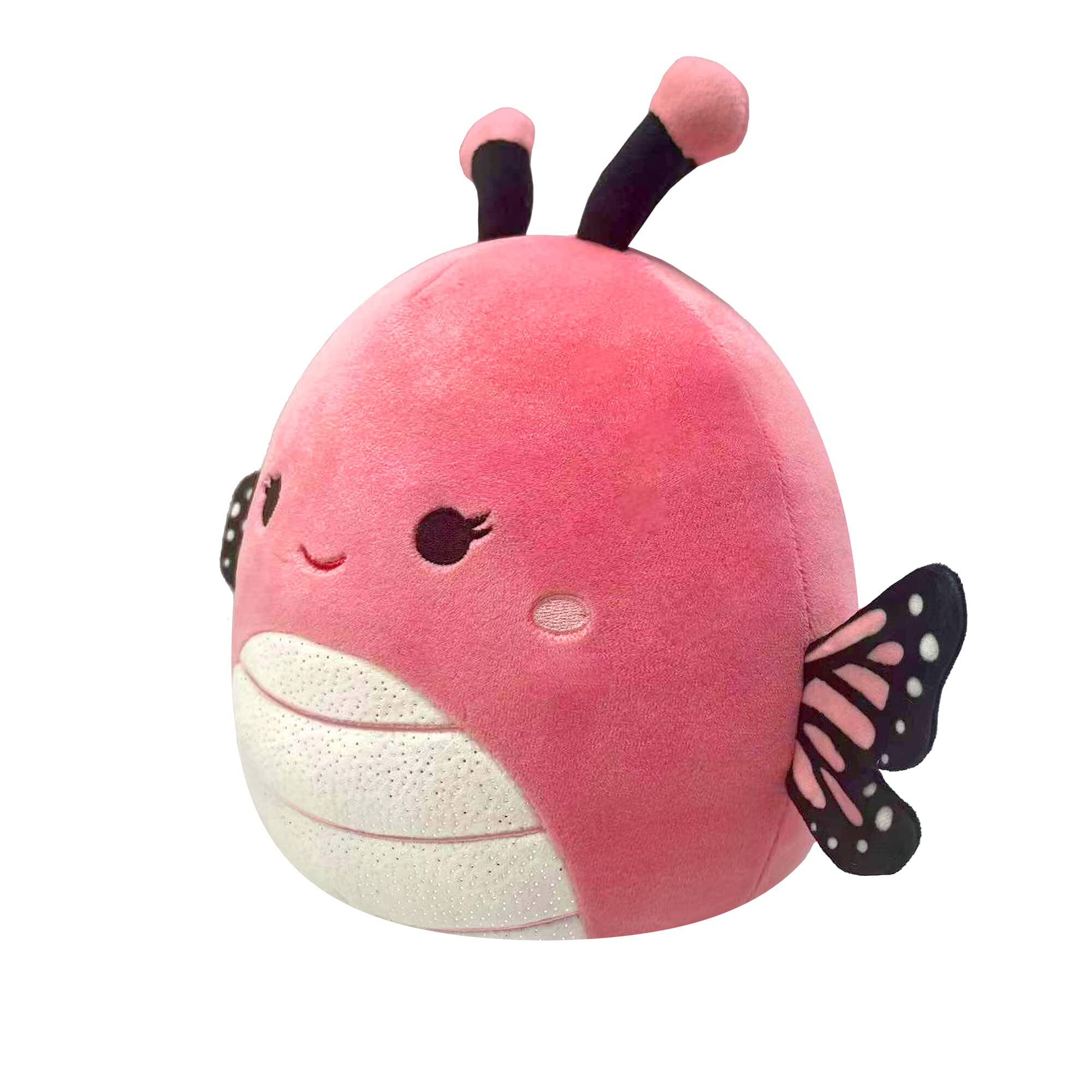 Squishmallows Original 14-Inch Andreina Pink Monarch Butterfly with White Sparkle Belly - Large U... | Amazon (US)