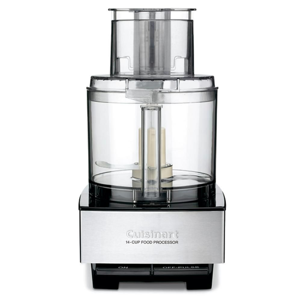 Cuisinart Custom 14-Cup 2-Speed Brushed Stainless Steel Food Processor with Pulse Control | The Home Depot