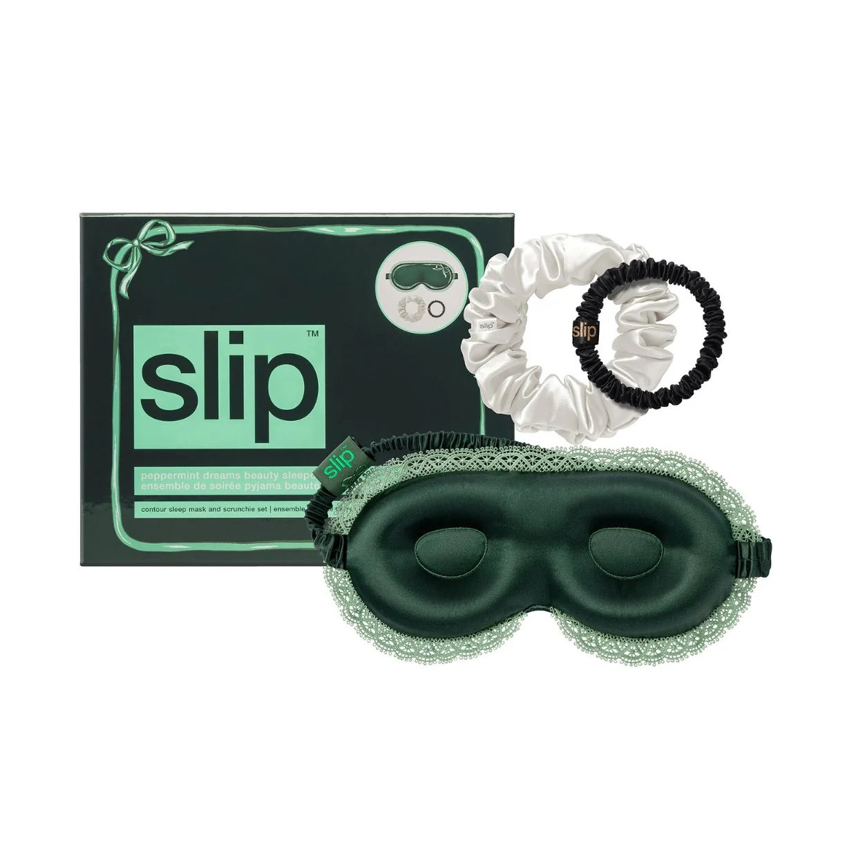 Pure Silk Beauty Sleepover Set with Lace Trim (Limited Edition) | Bluemercury, Inc.
