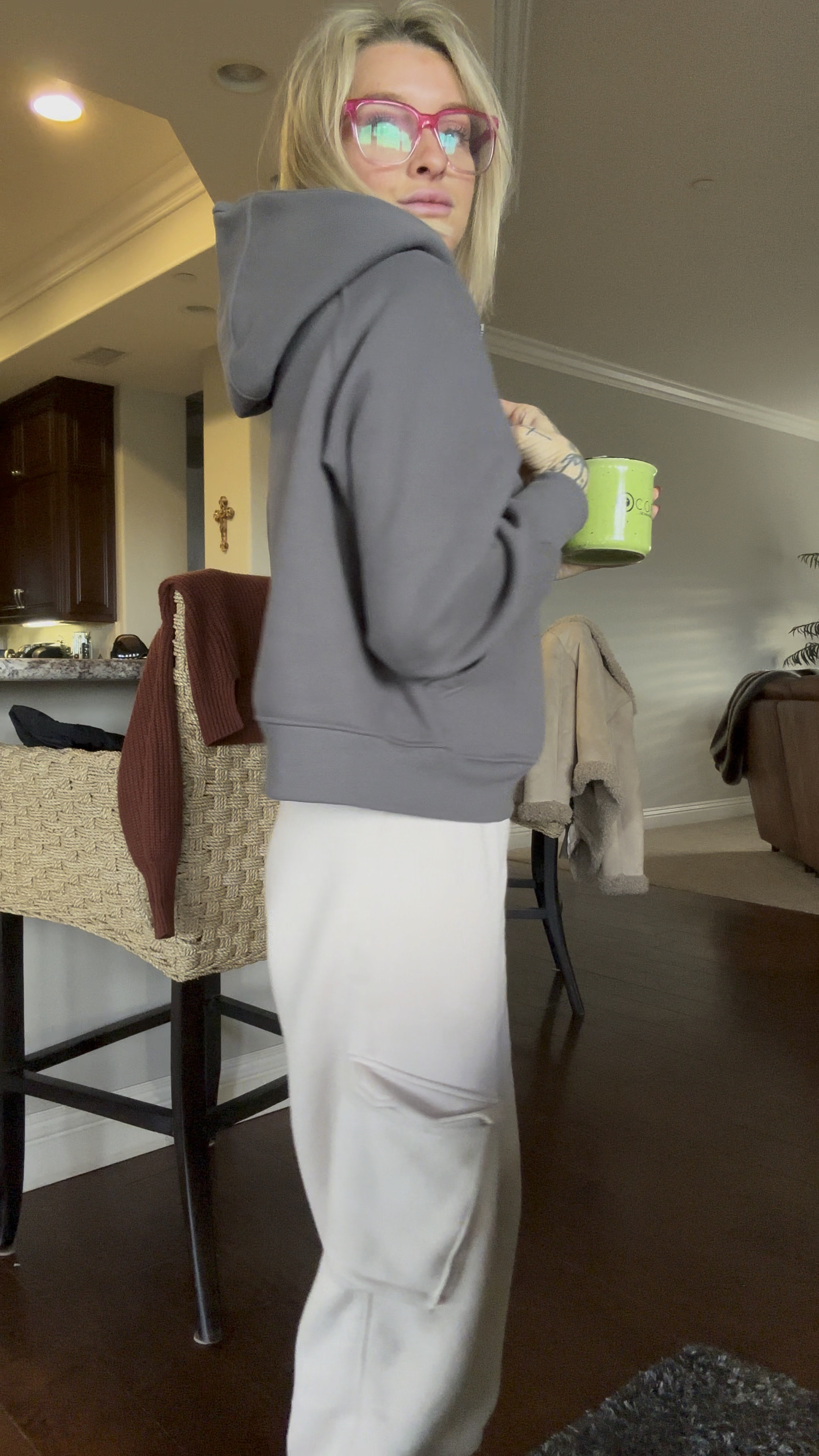 Wearing a size small in the hoodie and cargo sweat pants 

#LTKfindsunder100 #LTKfindsunder50 #LTKstyletip