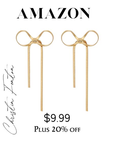 Amazon gold earrings 20% off today. 

#LTKstyletip #LTKSpringSale #LTKsalealert