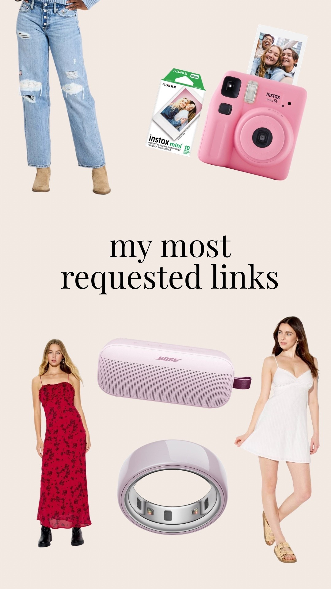 sharing some of my most requested links from this past month! these are pieces I get asked about the most and items I use all the time :) 